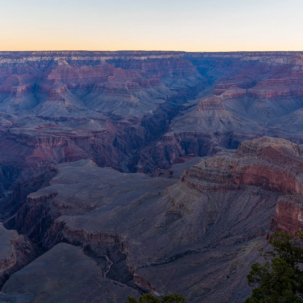 U.S. National Park canyon aerial at golden hour
